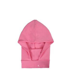 RAF SIMONS Embroidered Cotton Hood Women PINK Caps & Hats